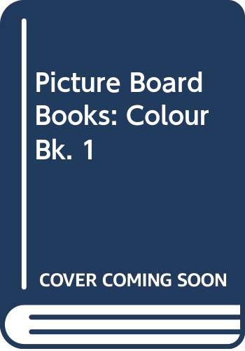 Stock image for Pbb;Colour Book 1 (Picture board books) for sale by medimops