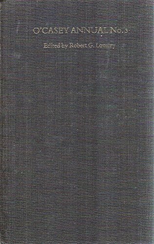 9780333324592: O'Casey Annual: No.3 (Macmillan Literary Annuals)