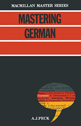 Beispielbild fr Mastering German (Macmillan Master Guides) zum Verkauf von Reuseabook