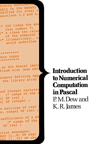 Imagen de archivo de Introduction to Numerical Computation in Pascal a la venta por Langdon eTraders