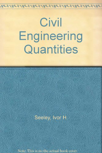 Stock image for Civil Engineering Quantities for sale by ThriftBooks-Atlanta