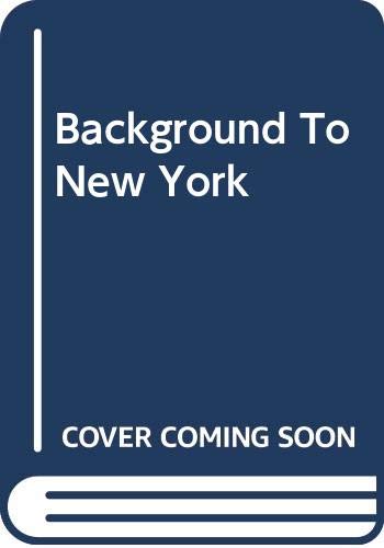 Background to New York (9780333333099) by Krone, Chester