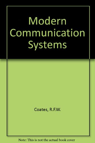 Stock image for Modern Communication Systems for sale by Hay-on-Wye Booksellers