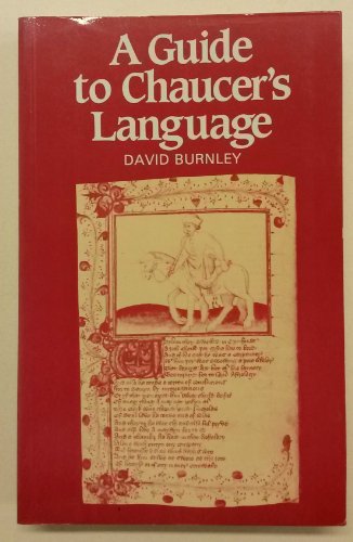 9780333335321: A Guide to Chaucer's Language