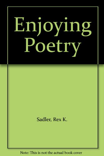 Stock image for Enjoying Poetry for sale by M and M Books