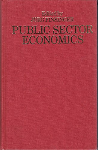 9780333341414: Public Sector Economics