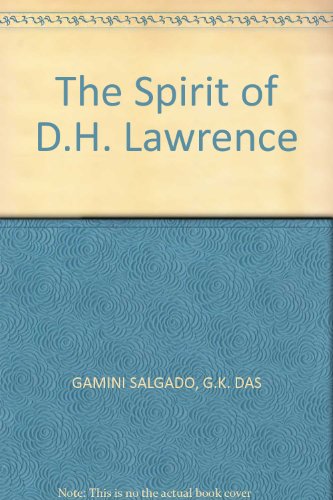Beispielbild fr The Spirit of D.H. Lawrence zum Verkauf von Anybook.com