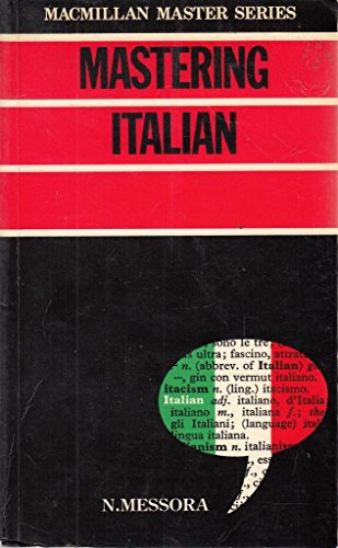 Stock image for Mastering Italian (Palgrave Master Series) for sale by AwesomeBooks