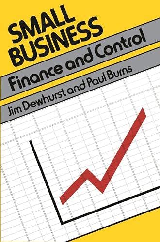 Stock image for Small Business: Planning, Finance and Control (Small Business Series) for sale by AwesomeBooks