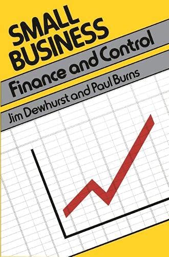 9780333345023: Small Business: Finance and Control (Small Business Series)