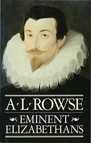 Eminent Elizabethans (9780333345153) by Rowse, A.L.