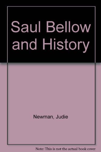 Beispielbild fr Saul Bellow and History zum Verkauf von Buchpark