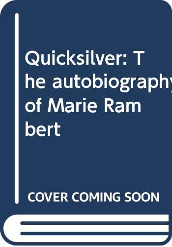 Stock image for Quicksilver,An Autobiogrphy Hc for sale by WorldofBooks