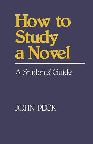 9780333348680: How to Study a Novel (How to Study Literature)