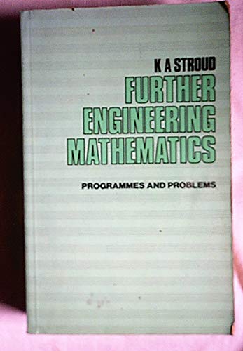 Imagen de archivo de Further Engineering Mathematics: Programmes and Problems a la venta por WorldofBooks