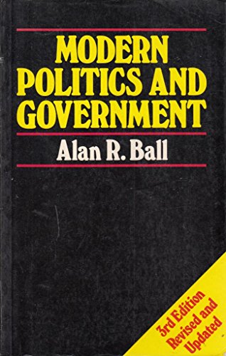 9780333350560: Modern Politics and Government