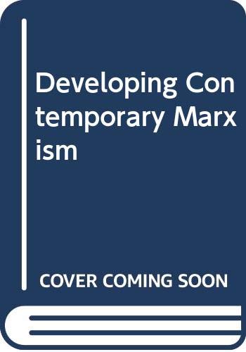 Stock image for DEVELOPMENT CONTEMPORARY MARXISM. for sale by Cambridge Rare Books