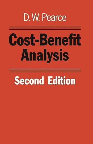 Imagen de archivo de Cost Benefit Analysis a la venta por Better World Books Ltd