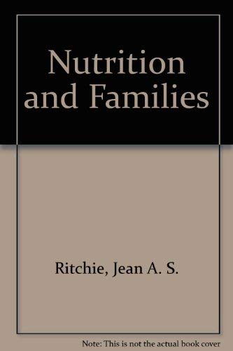 Beispielbild fr Nutrition and Families zum Verkauf von medimops