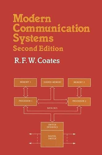 Beispielbild fr Modern Communication Systems zum Verkauf von WorldofBooks