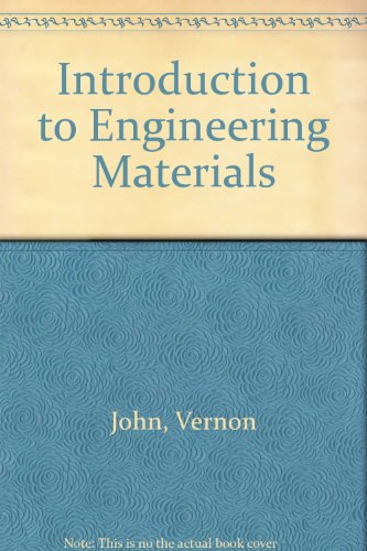 Stock image for Introduction to Engineering Materials for sale by AwesomeBooks