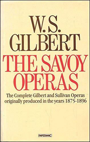 9780333359877: The Savoy Operas (Papermac S.)