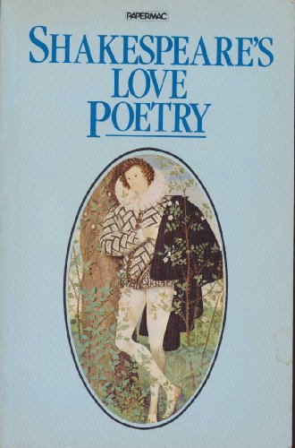 9780333359891: Shakespeare's Love Poetry