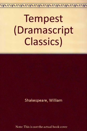 "The Tempest" (Dramascript Classics) (9780333361535) by Williams, Guy R.; Shakespeare, William