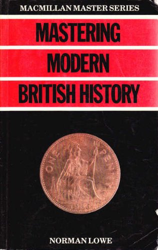 9780333363317: Mastering Modern British History (Macmillan Master S.)