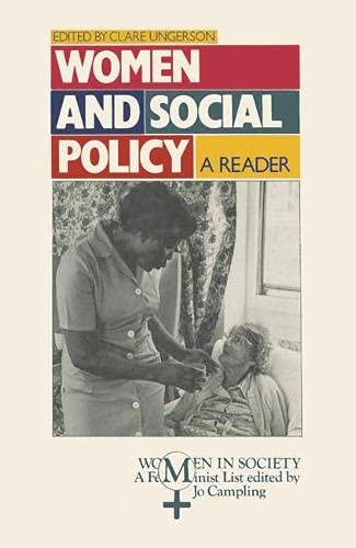 Stock image for Women and Social Policy: A Reader (Women in Society: A Feminist List) for sale by AwesomeBooks