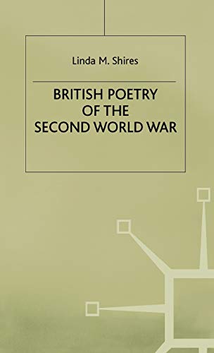 Imagen de archivo de British Poetry of the Second World War (Studies in Twentieth-Century Literature) a la venta por Stephen White Books