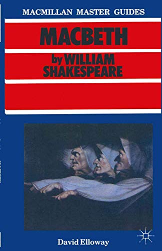 9780333372036: Shakespeare: Macbeth (Macmillan Master Guides, 15)