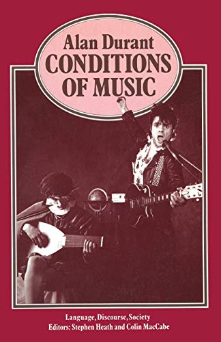 9780333372777: Conditions of Music