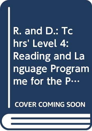 9780333374696: R & D Teacher's Notes - Book 4 (R & D)
