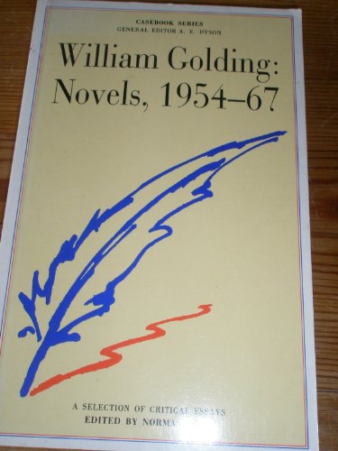 Imagen de archivo de William Golding - Novels, 1954-67: A Selection of Literary Criticism (Casebook S.) a la venta por AwesomeBooks