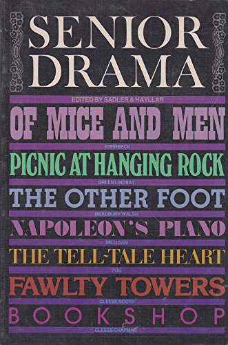 Senior Drama (9780333381175) by Sadler & Hayllar (edited By)