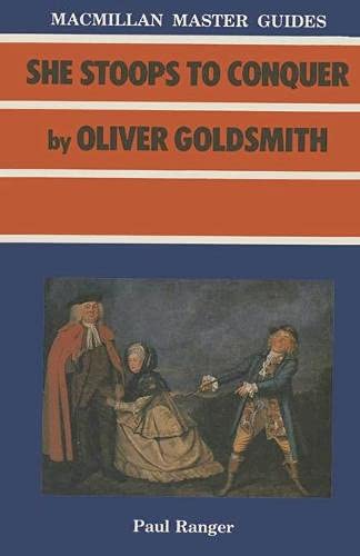 9780333383629: "She Stoops to Conquer" by Oliver Goldsmith (Master Guides)