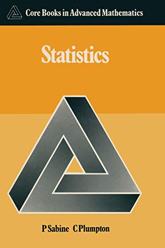 Stock image for Statistics (Core Books in Advanced Mathematics) for sale by dsmbooks