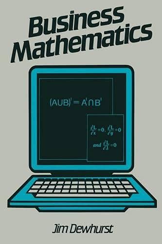 Beispielbild fr Business Mathematics zum Verkauf von AwesomeBooks