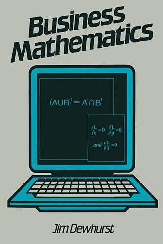 Business Mathematics (9780333384107) by Dewhurst, J.