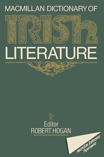 9780333386514: Macmillan Dictionary of Irish Literature