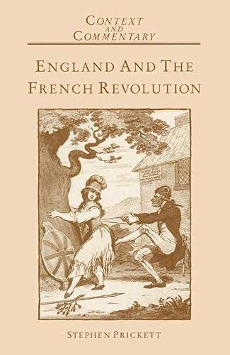 9780333387054: England and the French Revolution (Context & Community S.)