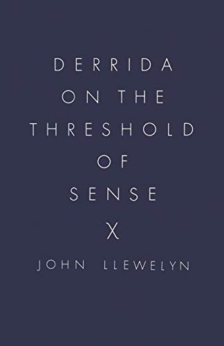 9780333387504: Derrida on the Threshold of Sense