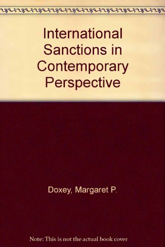 Beispielbild fr International Sanctions in Contemporary Perspective zum Verkauf von Anybook.com