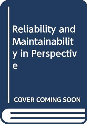 Reliability and Maintainability in Perspective (9780333391174) by David J. Smith