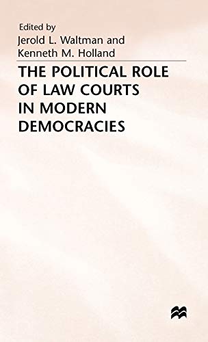 Imagen de archivo de The Political Role of Law Courts in Modern Democracies a la venta por Phatpocket Limited