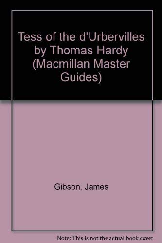 9780333394670: "Tess of the d'Urbervilles" by Thomas Hardy (Macmillan Master Guides)