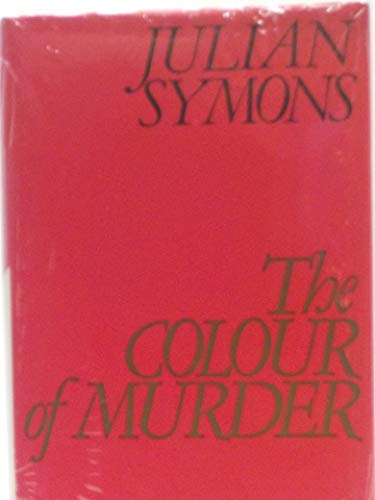 Colour of Murder (9780333397404) by Julian Symons