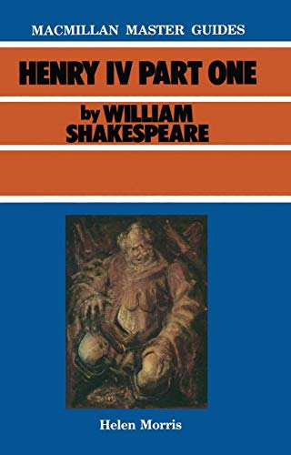 9780333397701: Shakespeare: Henry IV Part I: 16 (Macmillan Master Guides)