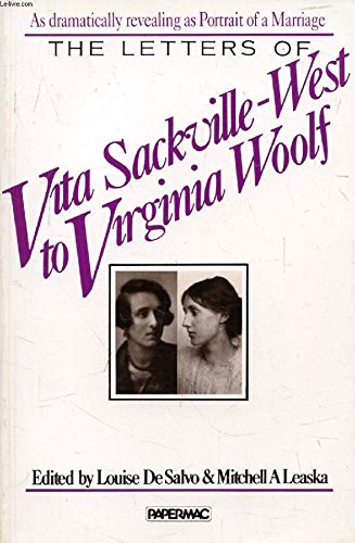 Beispielbild fr The Letters of Vita Sackville-West to Virginia Woolf zum Verkauf von Literaticus